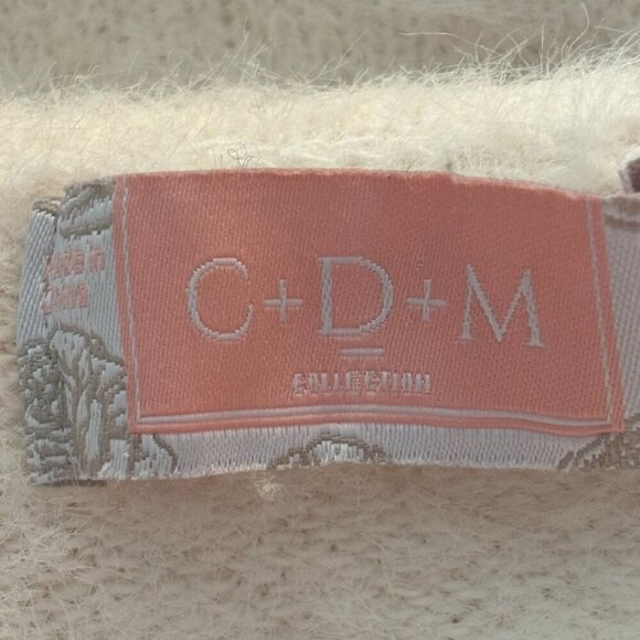 C+D+M Collection Kidcore Trending Star Boat Neck Sweater Size Large - Picture 3 of 5